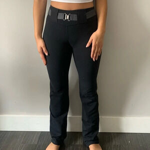 Lululemon black pants  woman’s size 4 with removable belt